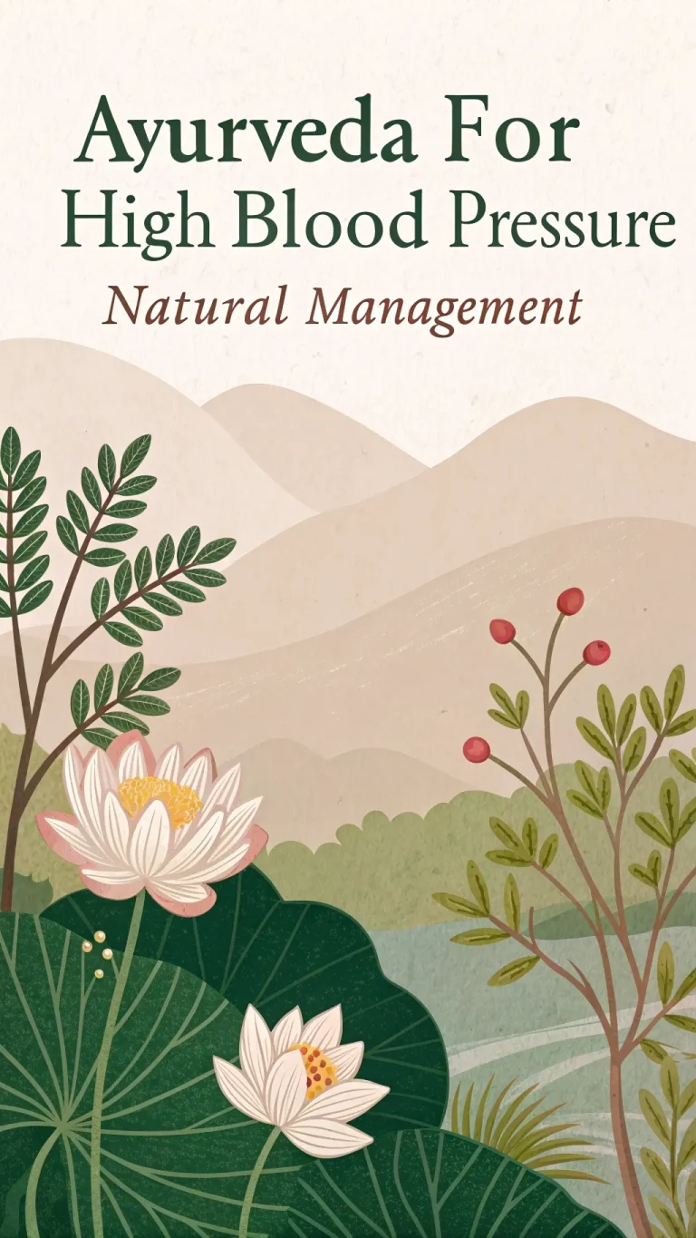 Ayurvedic herbs for natural high blood pressure management