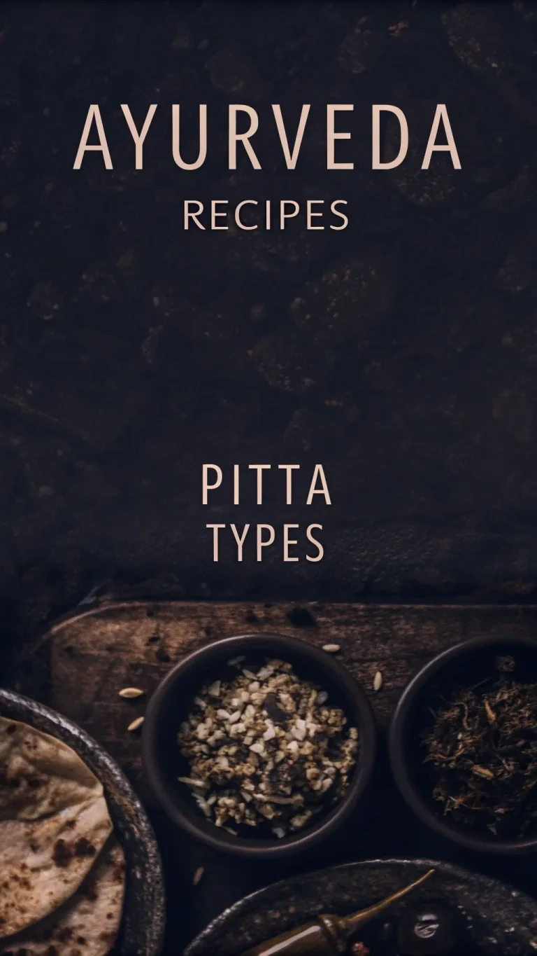 Ayurvedic recipes for balancing the Pitta dosha