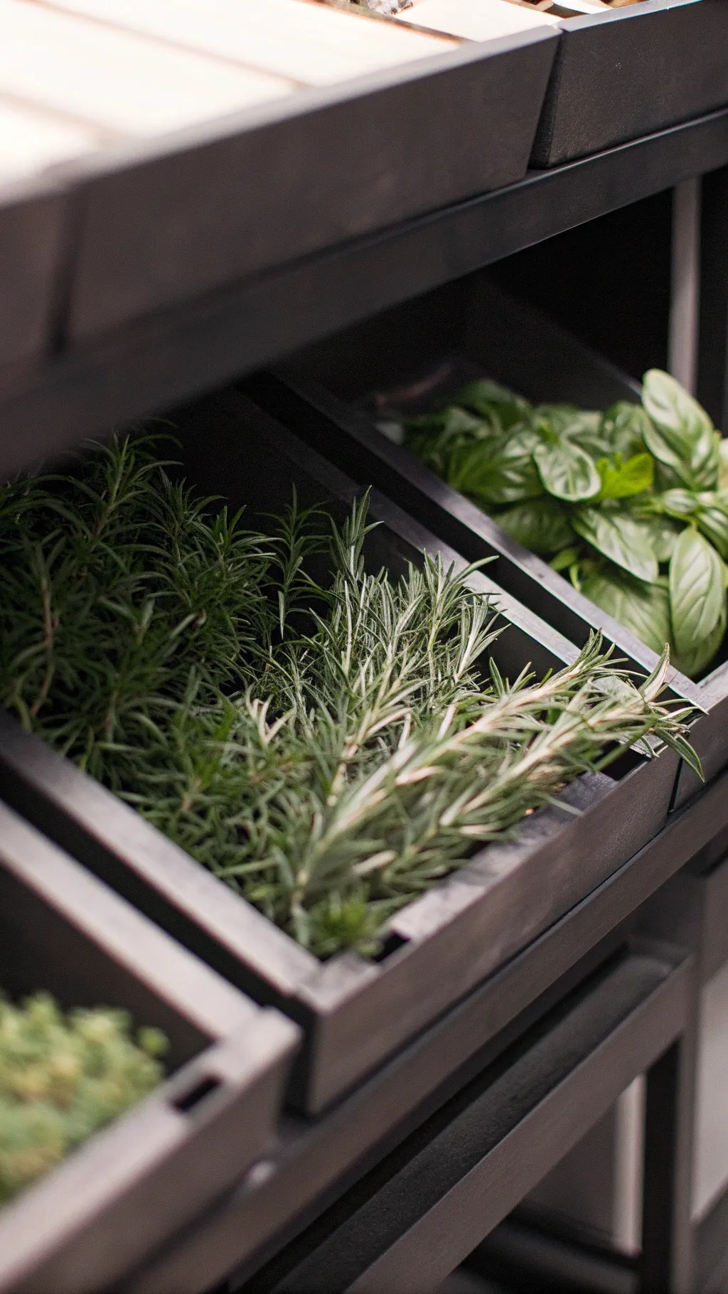 Flavorful herbs used for baking bread