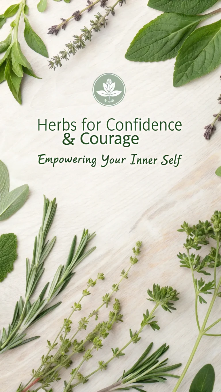 Herbs used to empower confidence and inner courage