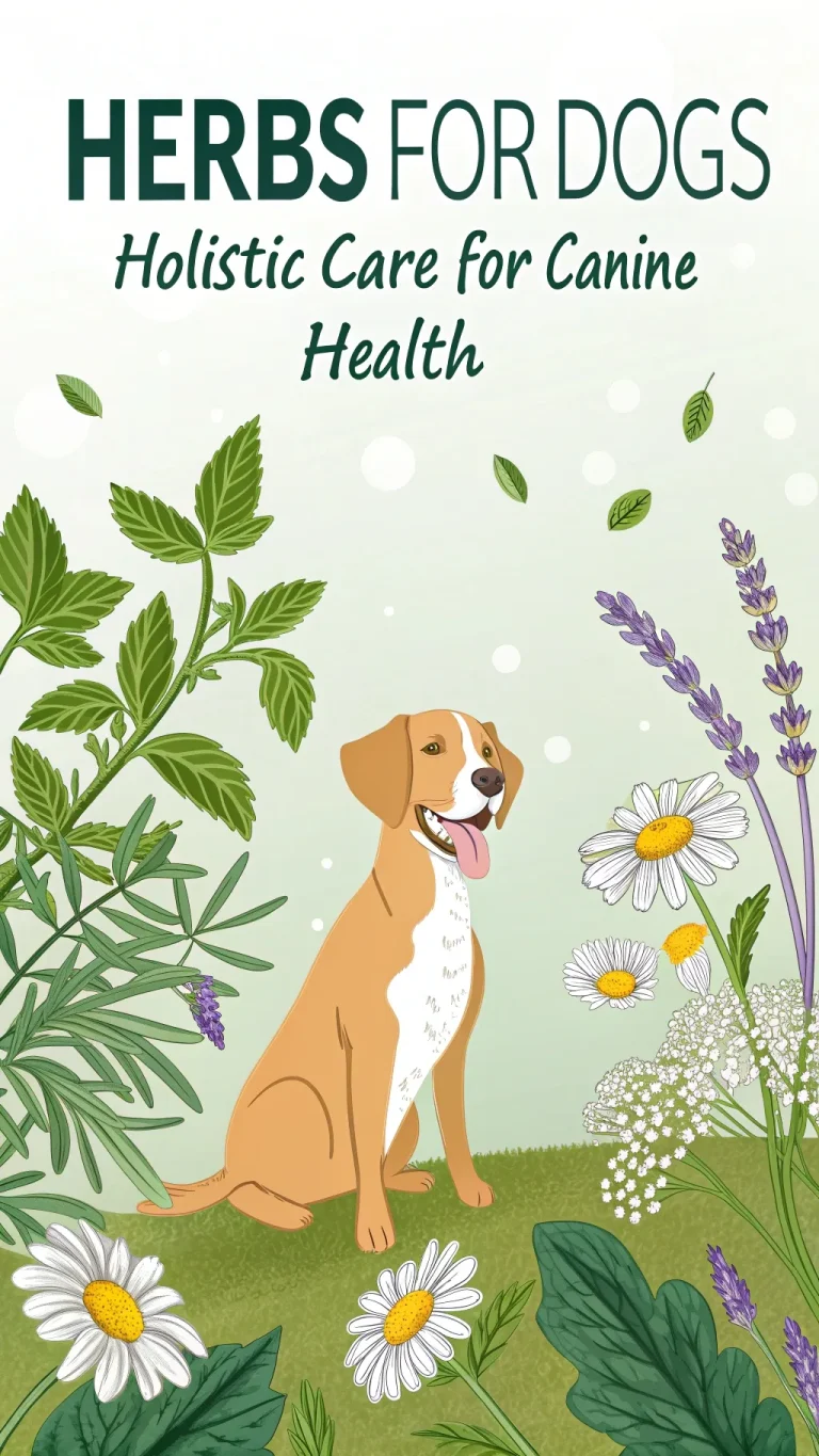 Herbs for holistic canine health care