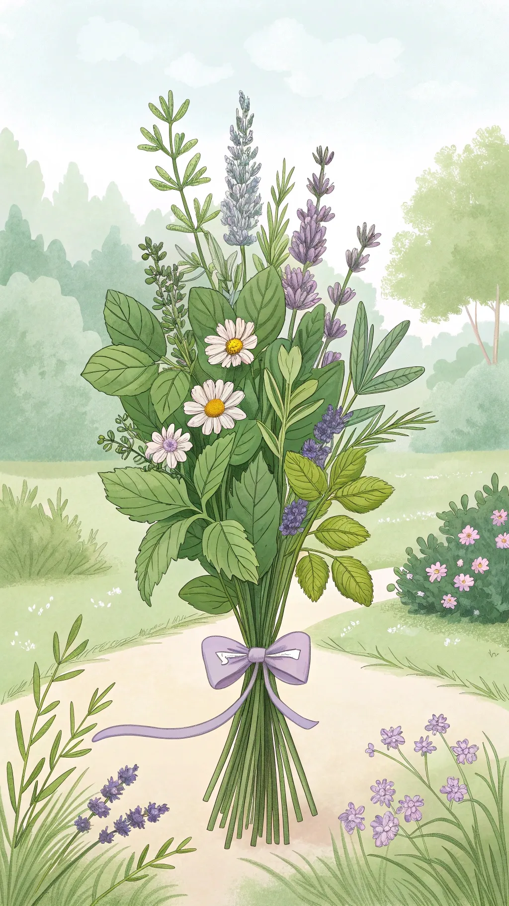 Herbs traditionally used to attract luck and prosperity