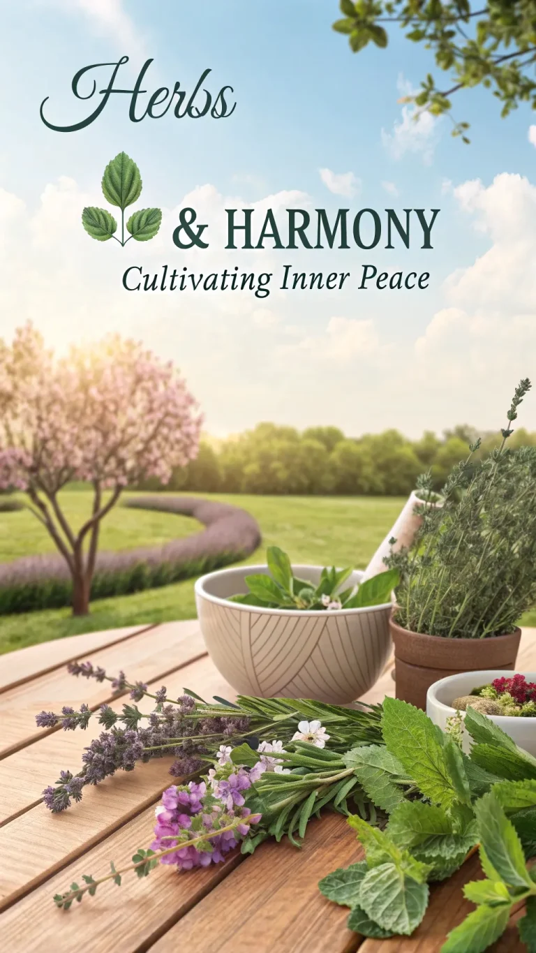 Herbs used for meditation and cultivating inner harmony