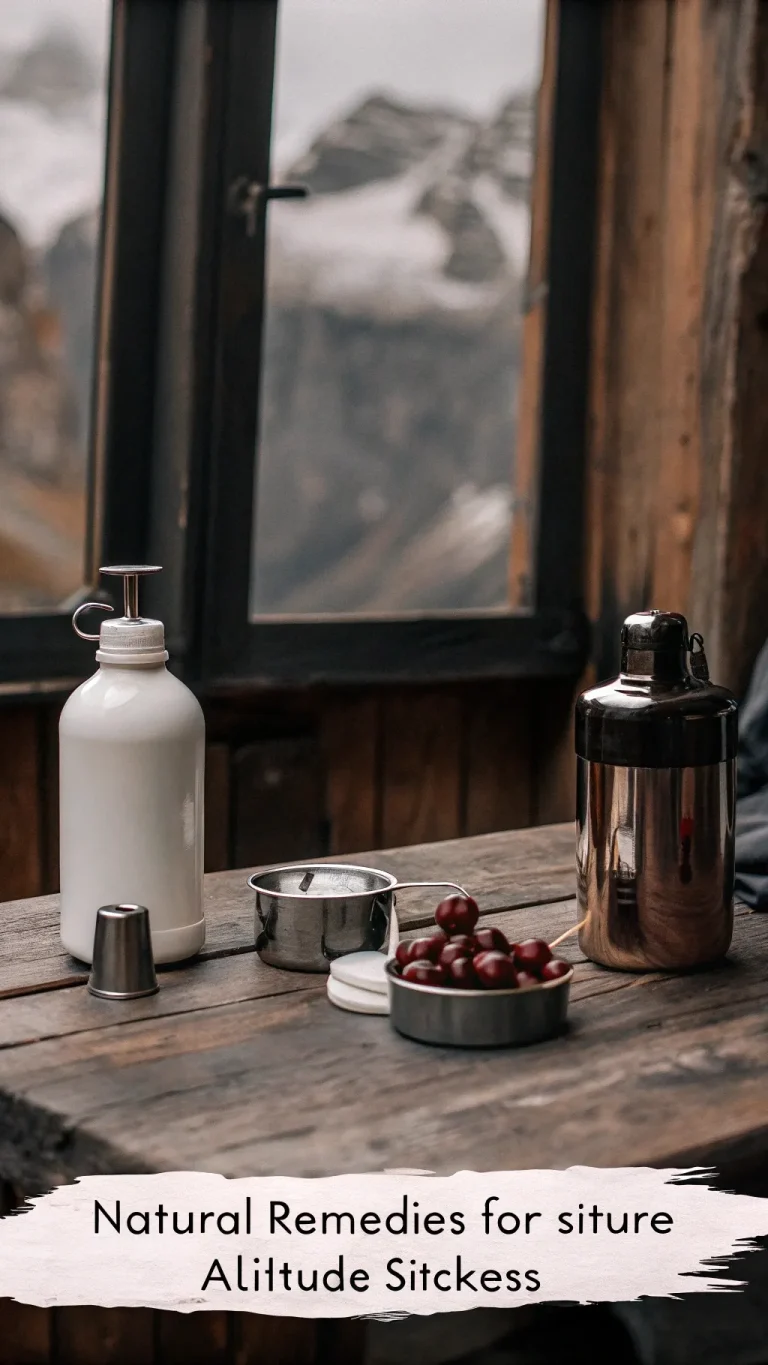 Natural home remedy for altitude sickness relief