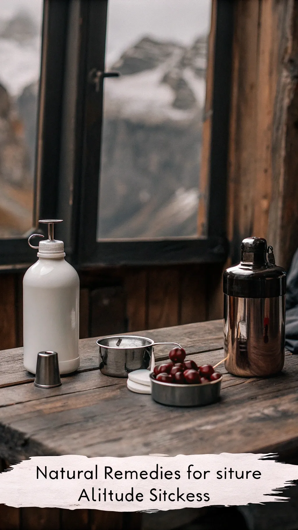 Natural home remedy for altitude sickness relief