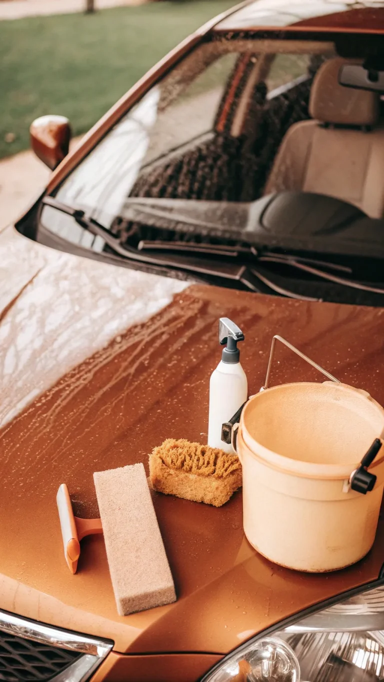 Home remedy for cleaning bugs off a car's exterior