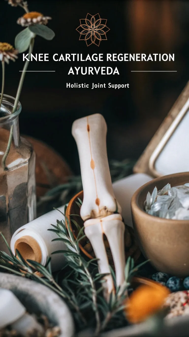 Ayurvedic holistic approach to knee cartilage regeneration