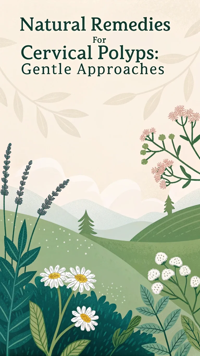 Gentle natural remedies for cervical polyps
