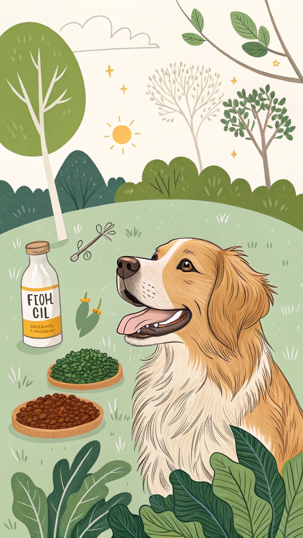 Natural remedies for reducing dog shedding and a healthier coat