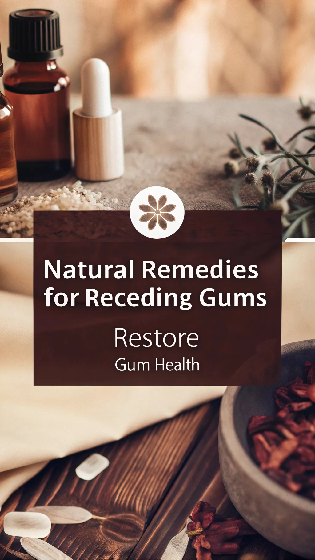 Natural remedies to restore gum health for receding gums