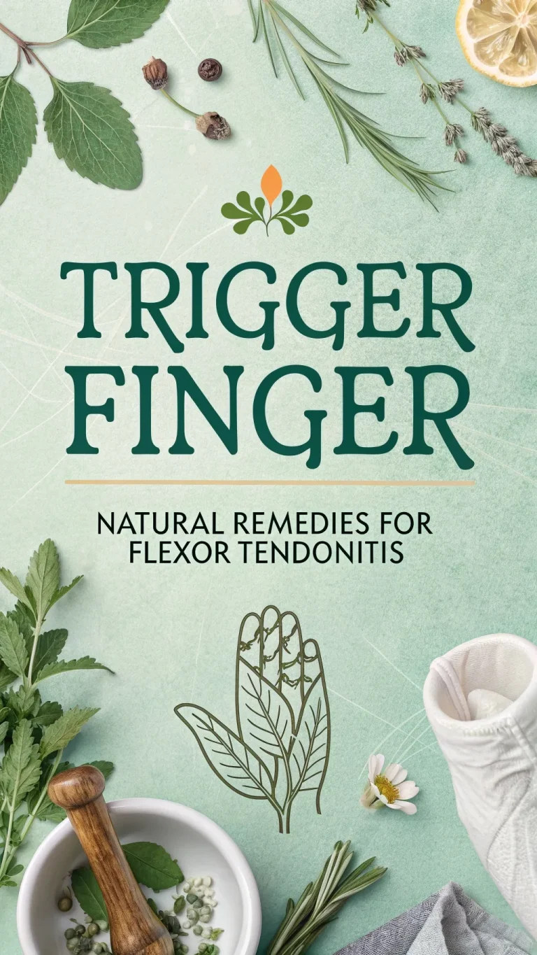 Natural remedies for trigger finger and flexor tendonitis