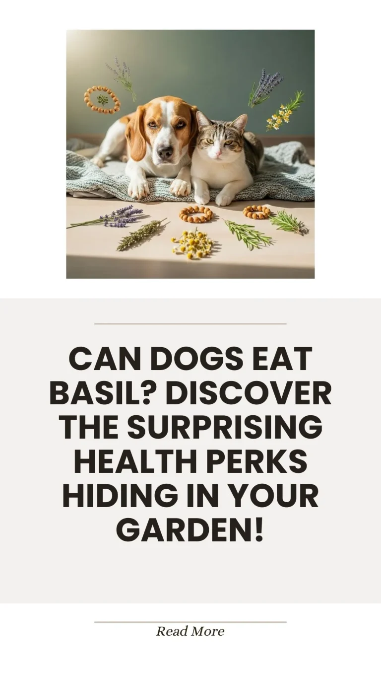 Basil leaves and health benefits for dogs