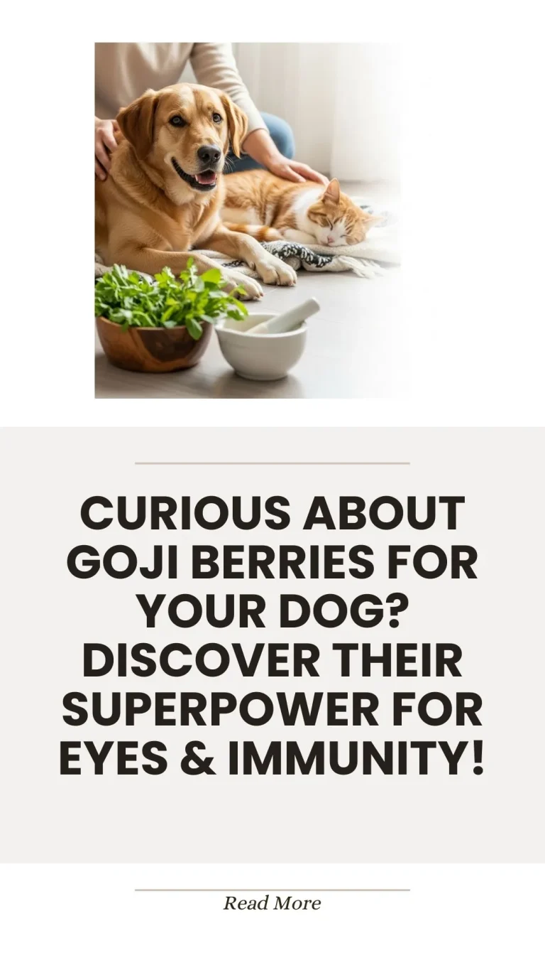 Goji berries and their benefits for dog eye and immune health