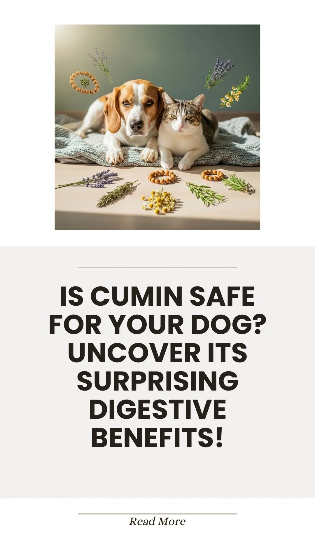 Cumin spice and digestive benefits for dogs