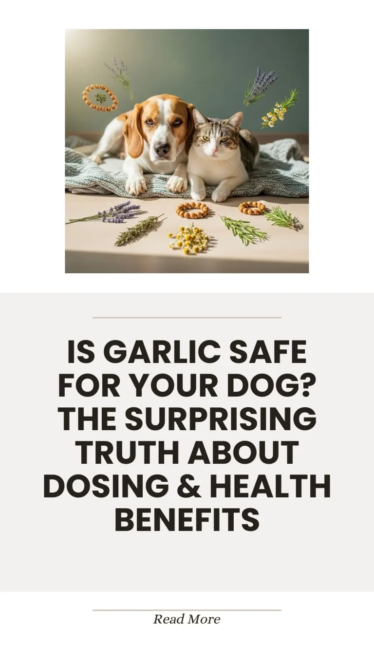 Garlic and dosing considerations for dogs