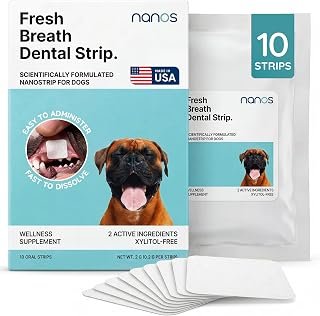 Dog Dental Strips Breath Freshener &